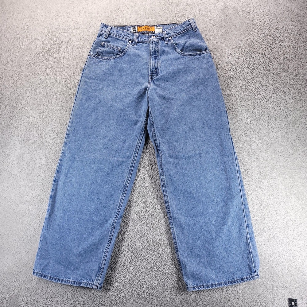 VTG Levis SilverTab Massive Jeans 32x32 Blue Wide Leg Made In USA 90s Skate